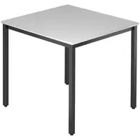 Bümö Multifunktionstisch 80 x 72 x 80 cm grau
