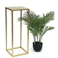 DanDiBo Ambiente Blumenhocker 60 x 60 cm Gold