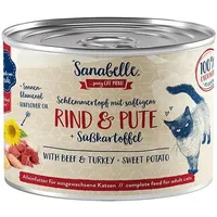 Sanabelle mit Rind & Pute 6 x 180 g