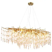 GLOBO Deckenleuchte Luster - Gloria Metall Gold