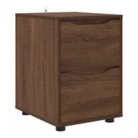 VidaXL Aufbewahrungsschrank Braun Eichen-Optik 40 x 48 x 57