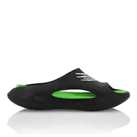 Plein Sport Flache Gummisandalen, Größe 36-37 in schwarz, 0227,