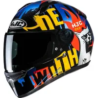 HJC Helmets C10 Fop Schwarz/Gelb/Blau/Rot L