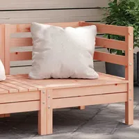 VidaXL Garten-Ecksofa Massivholz braun