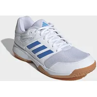 Adidas Speedcourt M Herren Ftwr White/Ray Blue/Aquamarine 42