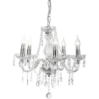 GLOBO Kronleuchter Marie Ø 48 x 150 cm verchromt