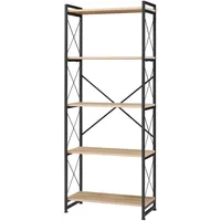 [en.casa] Standregal Skørping 160 x 65 x 30 cm