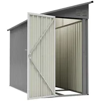 Thanaddo Gartenhaus 1,10 x 2,29 m Grau