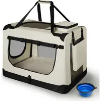 Juskys Hundebox Auto faltbar 50 x 70 x 52