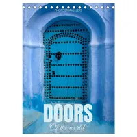 Calvendo Doors of the world (Desk Calendar 2026 DIN