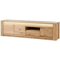 MASSIVMOEBEL24.DE KENT TV-Lowboard 193x40x53 cm Beige Massivholz