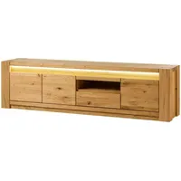 MASSIVMOEBEL24.DE KENT TV-Lowboard 193x40x53 cm Beige Holz