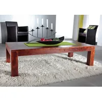 MASSIVMOEBEL24.DE Couchtisch 120 x 75 x 40 cm braun