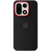 OnePlus 15 Aramid Magnetic Hülle schwarz-rot