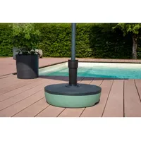 Eda Schirmständer 20/32 kg anthrazit/oliv