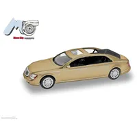 HERPA MicroCity Maybach 62S, gold (2002-2013)