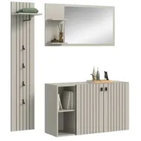 Xonox.home Garderobenkombination 152 x 37 x 192 cm braun