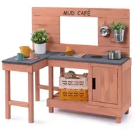 Muddy Buddy Matschküche Coffee Corner puderrosa,