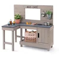 Muddy Buddy Matschküche Coffee Corner warmgrau,