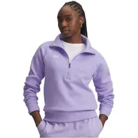 Under Armour Rival Fleece Half-Zip lila - transparent/white S