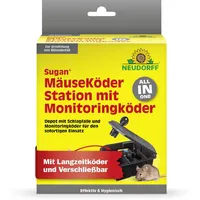 NEUDORFF MäuseKöderStation mit Monitoringköder Schlagfallen-Box 1 Stück