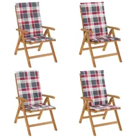 VidaXL Gartenstuhl 25 x 74,5 x 104 cm braun