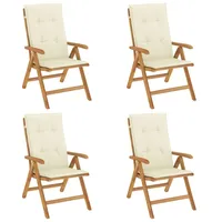 VidaXL Gartenstuhl 27 x 27 x 104 cm braun