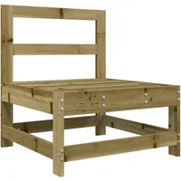 VidaXL Garten-mittelsofa 0 x 0 x 0 cm Braun