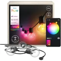Philips Festavia Globe Lichterkette 21 m Schwarz