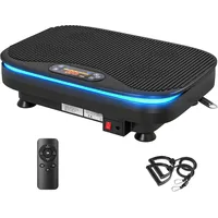 Sportnow HomeFitnessCode Mini Vibrationsplatte für Frauen - Vibrationsgerät mit