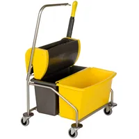 Vermop Nasswischwagen Twixter Edelstahl Weiß 1 St.