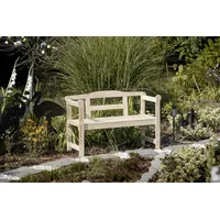 IWerk Holzbank 118 x 43,6 x 73,5 cm Braun