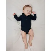 NAME IT Langarmbody "NBMHOLGER LS POLO BODY NOOS", Jungen,