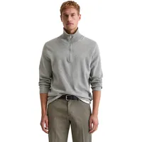 Marc O'Polo Herren, Troyer grau unifarben, grau, Frühjahr/Sommer 2026