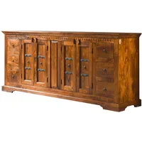 Massivmoebel24 Oxford 212 x 93 x 50 cm Honig