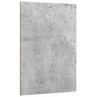 VidaXL Dekoplatten 12 pcs Beton Grau 15 x 21