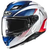 HJC Helmets F71 Catos Weiss/Rot/Blau L