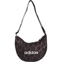 Adidas Linear Essential Graphic Pouch earth strata/shadow brown