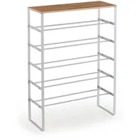 VCM Schuhregal 66 x 90 x 25 cm weiß