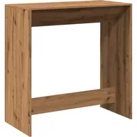 VidaXL Bartisch Artisan-Eiche 102x50x103,5 cm Holzwerkstoff