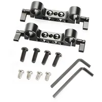 SmallRig 2061 Rod Klemme 15 mm 2 Stck. leichtgewichtig