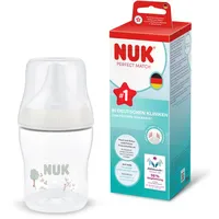NUK Perfect Match Sheep Lernflasche mit Temperaturkontrolle 6m+ 150