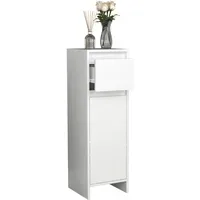 VCM Badmöbel Midischrank Badschrank Schublade Malira