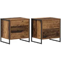 VidaXL Nachtschrank 2 pcs 50 x 39,5 x 50
