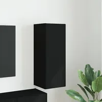 VidaXL TV-Wandschrank 30 x 31 x 80 cm Schwarz