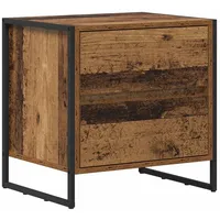 VidaXL Nachtschrank Altholz 50 x 39,5 x 50 cm