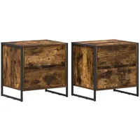 VidaXL Nachtschrank 2 pcs 50 x 39,5 x 50