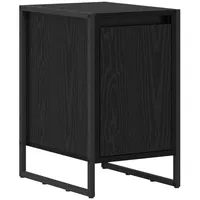 VidaXL Nachtschrank Schwarz 39,5 x 30 x 50 cm