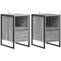 VidaXL Nachtschrank 2 pcs 39,5 x 30 x 50