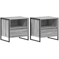 VidaXL Nachtschrank 2 pcs 50 x 39,5 x 50